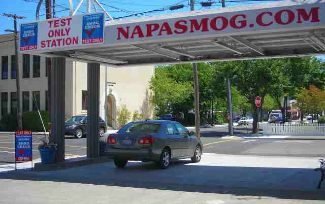 Napa Smog Test Only in Napa California